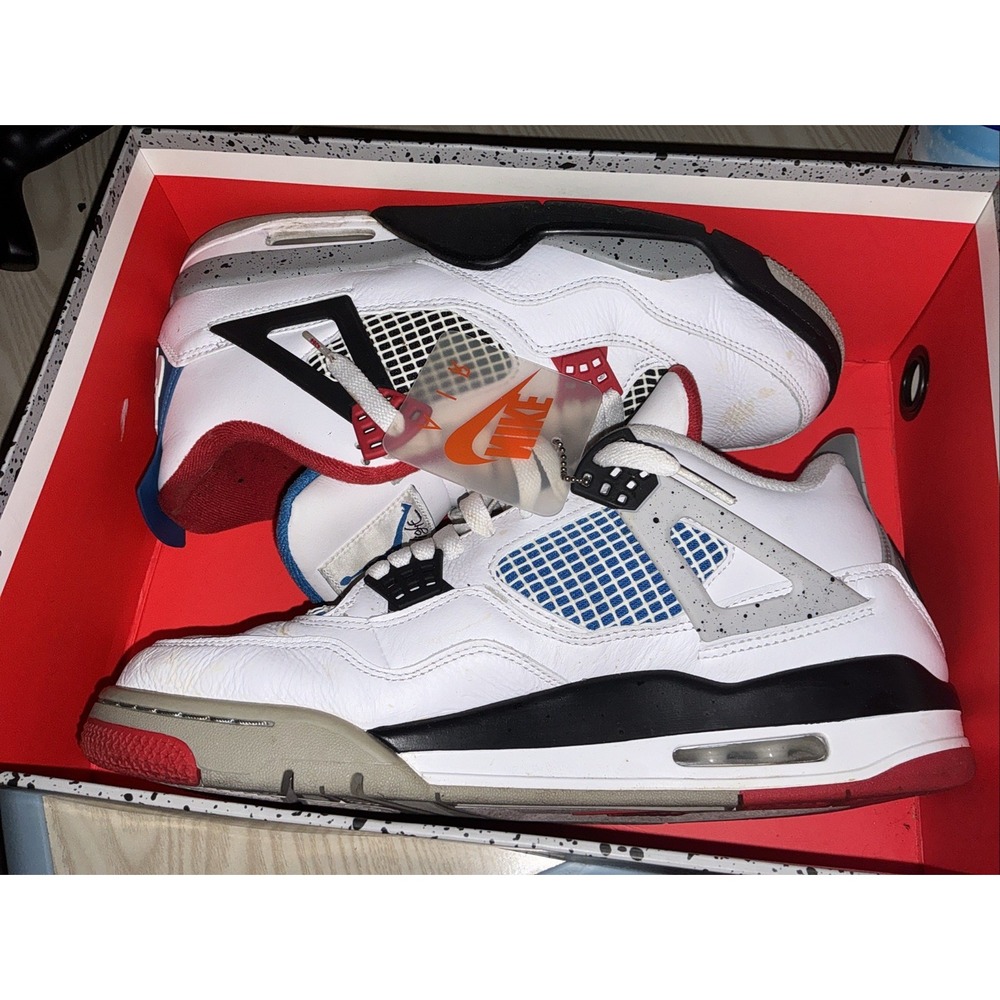 Jordan 4 Retro‎ SE Mid 'What the 4' Sneakers Size 11 CI1184-146